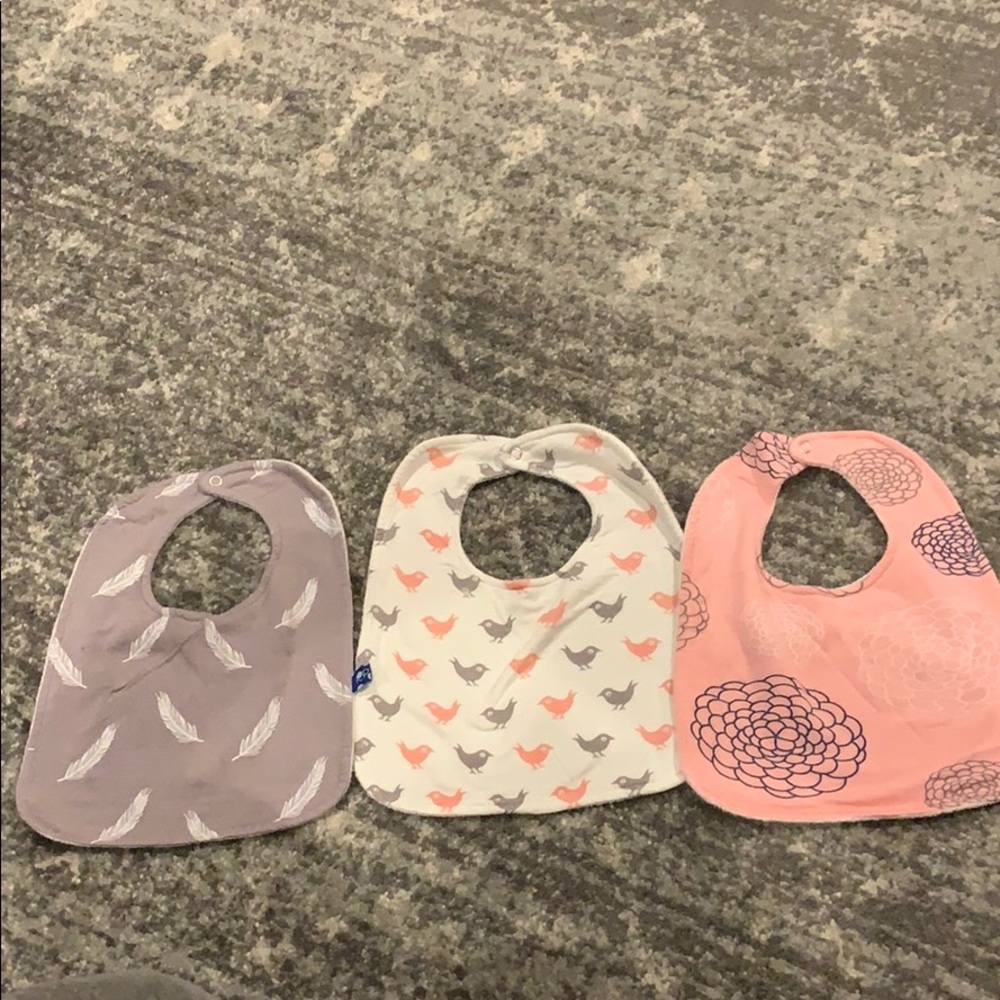 Kickee pants bibs- set of 3